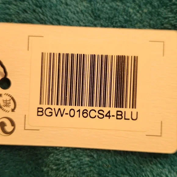 NWT Bagginton Leather Wallet Navy Blue - Picture 7 of 7